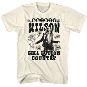 Lainey Wilson Bell Bottom Country Floral Country Music Fan Gift Graphic T-Shirt